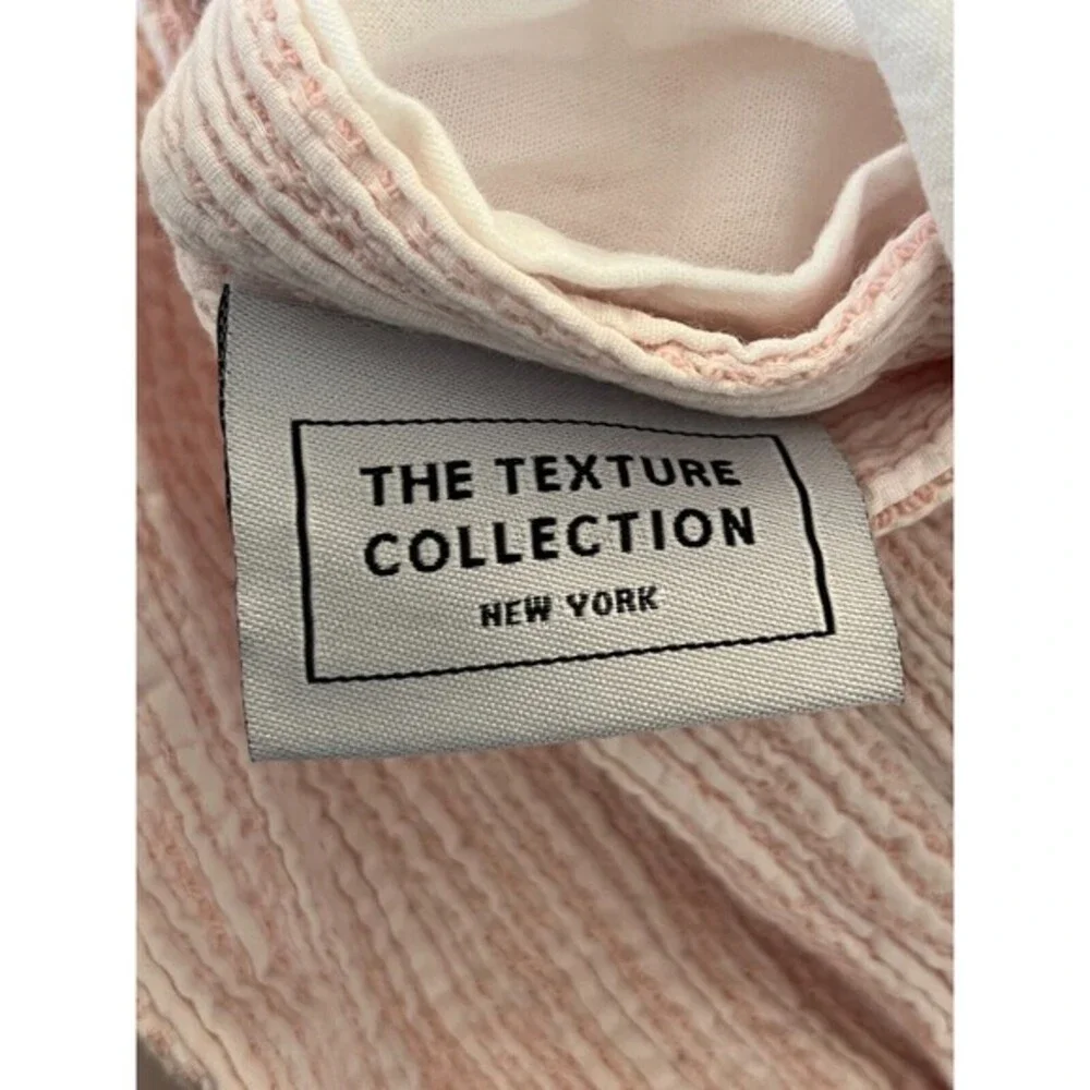 The Texture Collection New York Duvet Cover Sham Twin Pink Girly Luxe Embroidery